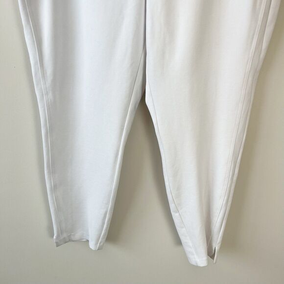 Express Columnist High Waisted Knit Ankle Pants White Women’s Size XL NWT’s - Picture 9 of 15